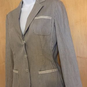Elie Tahari Pinstripe Blazer